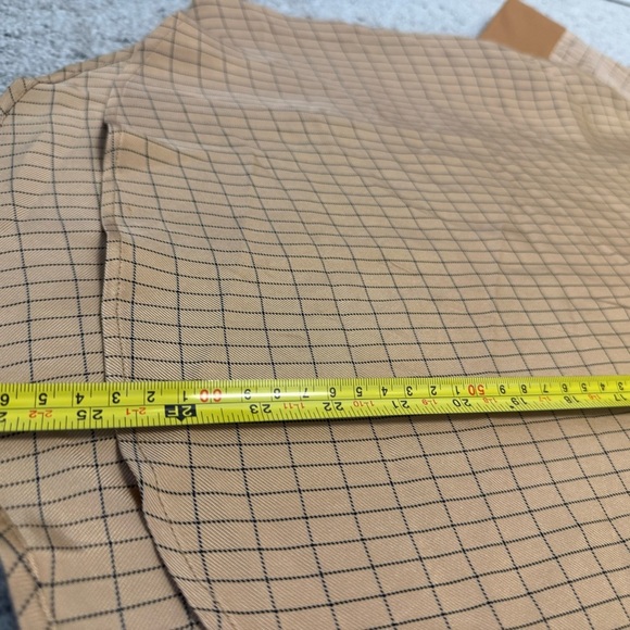 ALYSI NWT size 42 (6 US see measur) Women's Checkered Blouse with lovely buttons - Picture 15 of 15